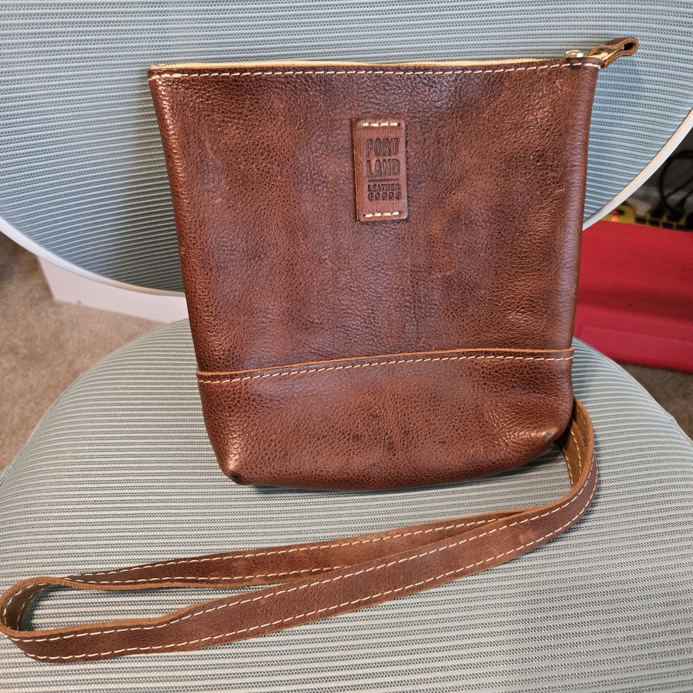 "Festival" Nutmeg Brown Crossbody Bag